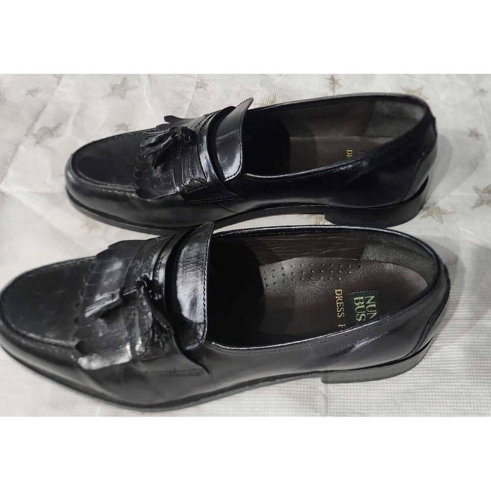 Men's Nunn Bush‎ Dress Flex Black Shoes Size 11